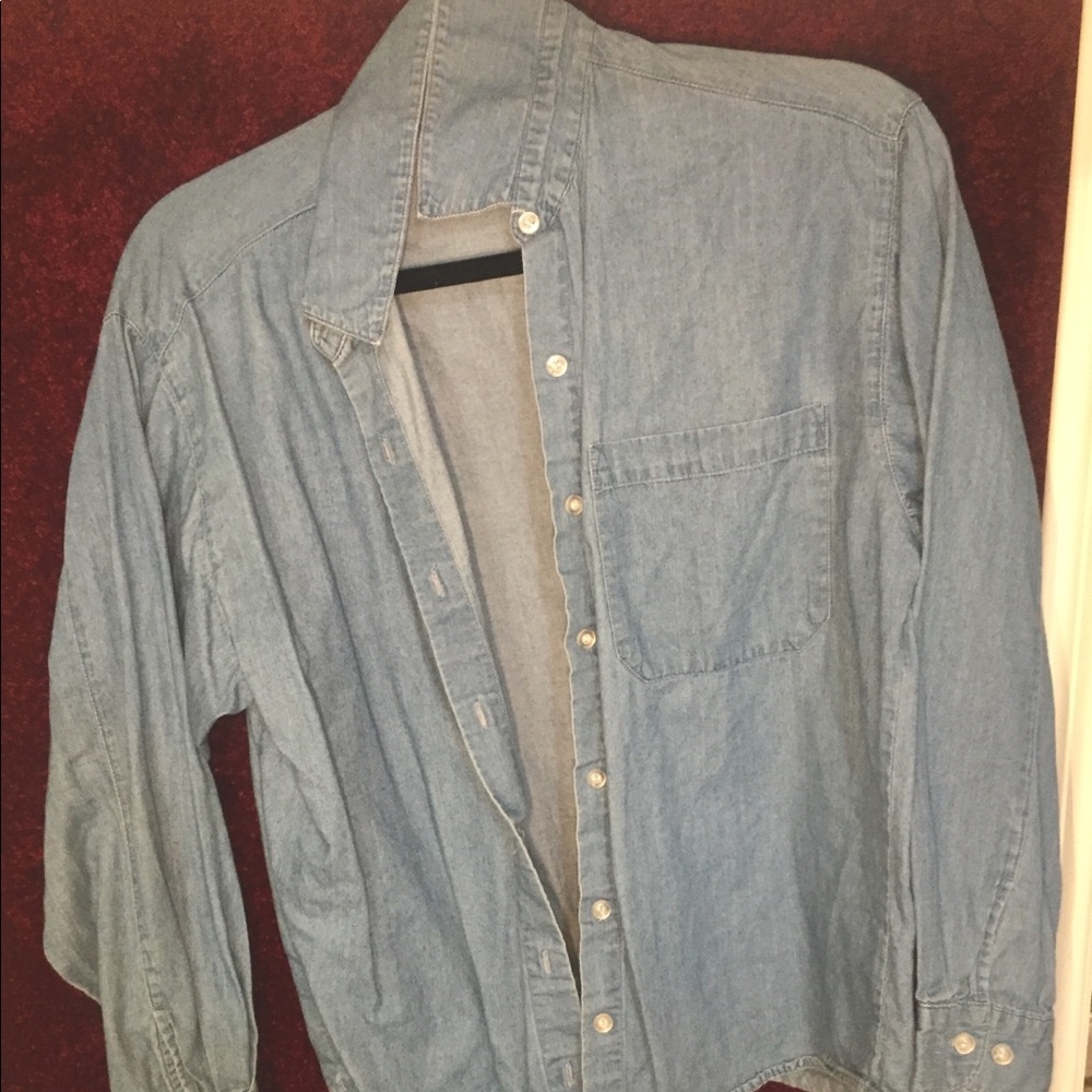Forever 21 Denim Button Down